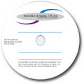700MB CD-R Stock Graphics - Professional Oval Graphic